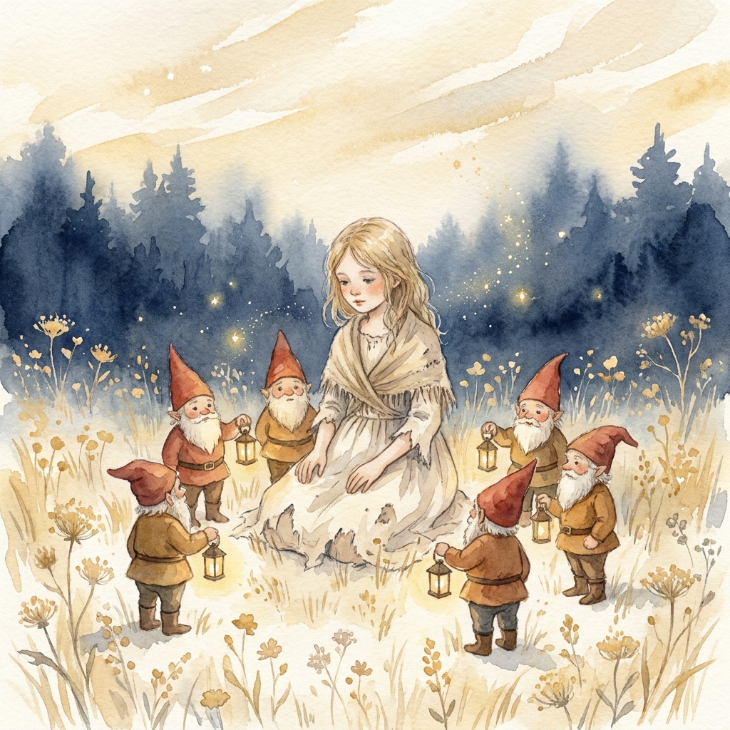 O krasnoludkach i sierotce Marysi cover artwork